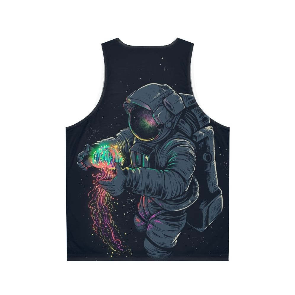 Intergalactic Jellyspace Unisex Tank Top - Back