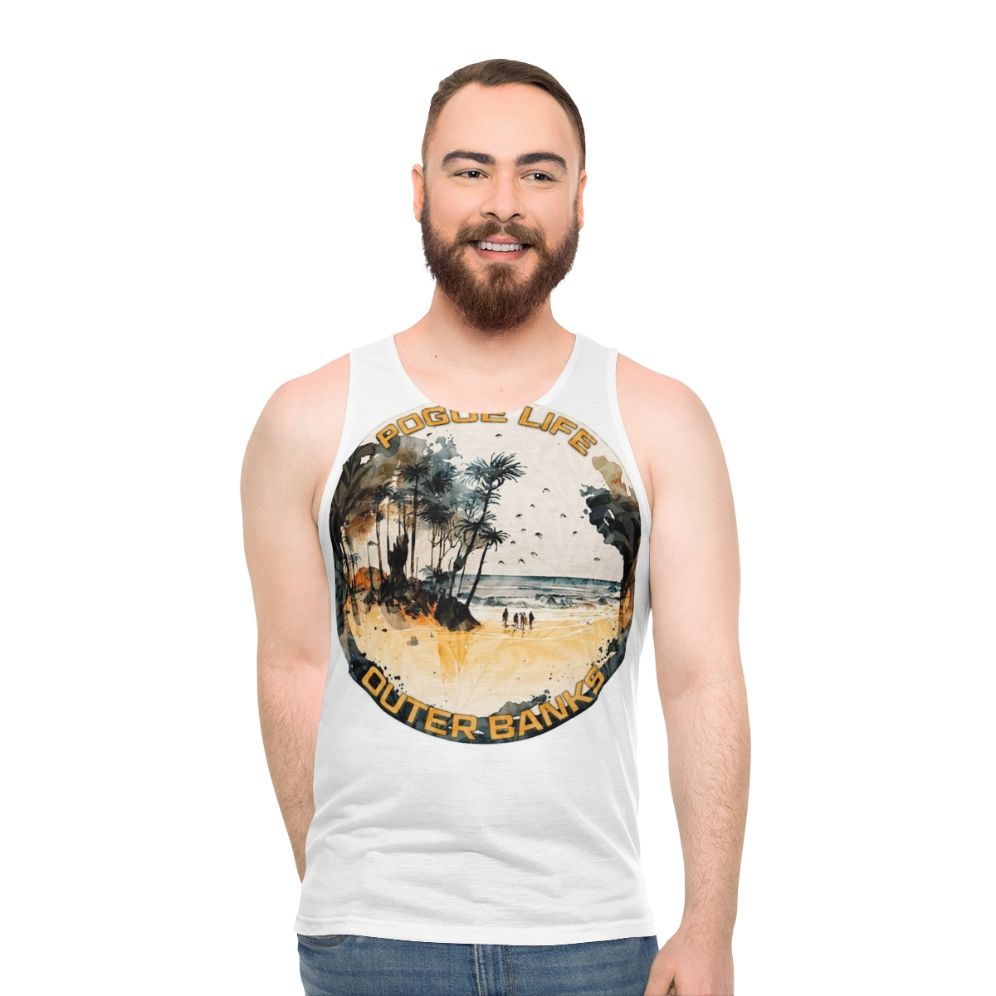 Outer Banks Pogue Life Unisex Tank Top - men