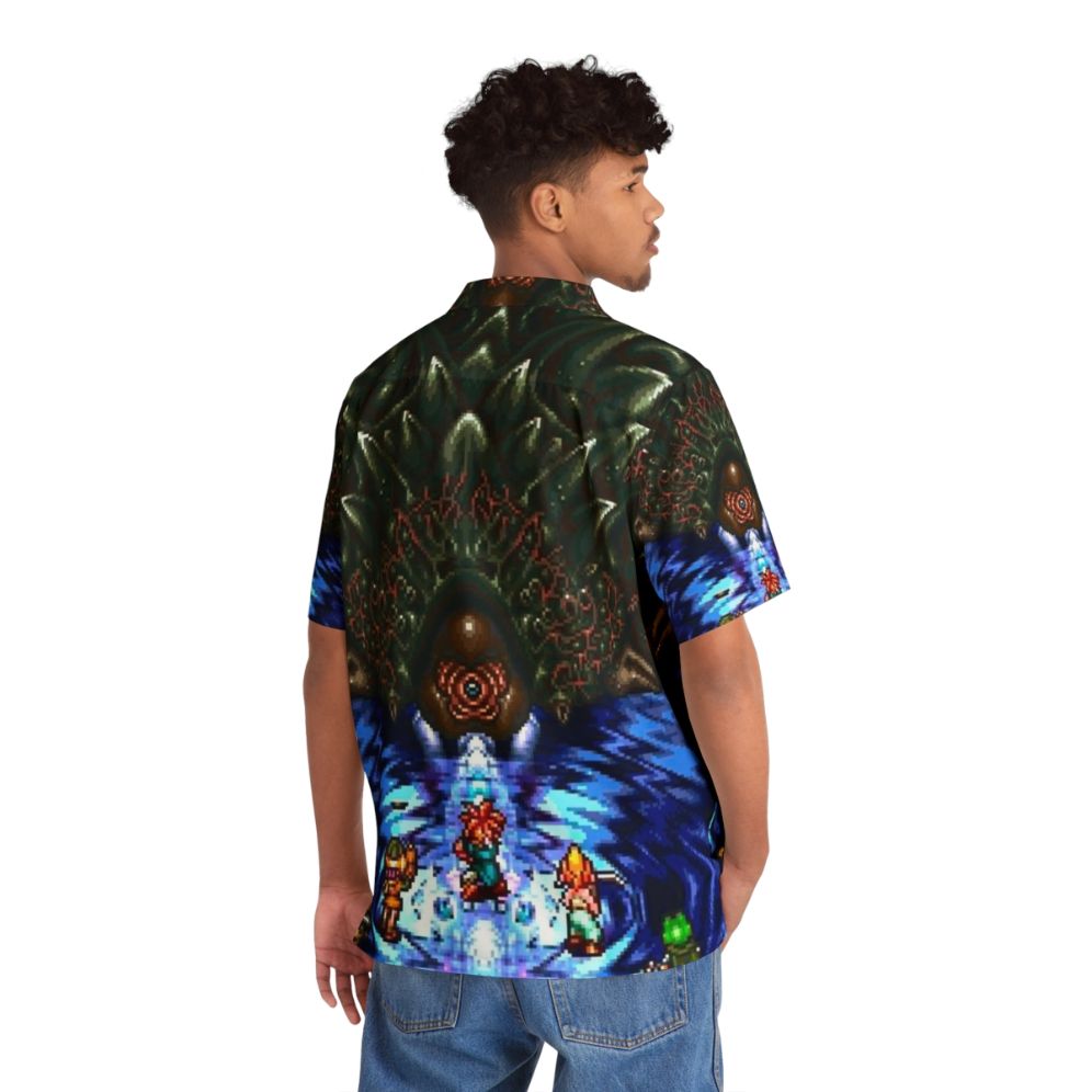 Chrono Trigger Lavos Battle Hawaiian Shirt - People Back