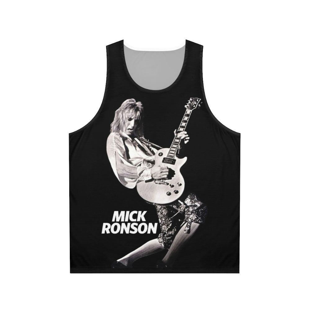 Mick Ronson 1970s Glam Rock Unisex Tank Top