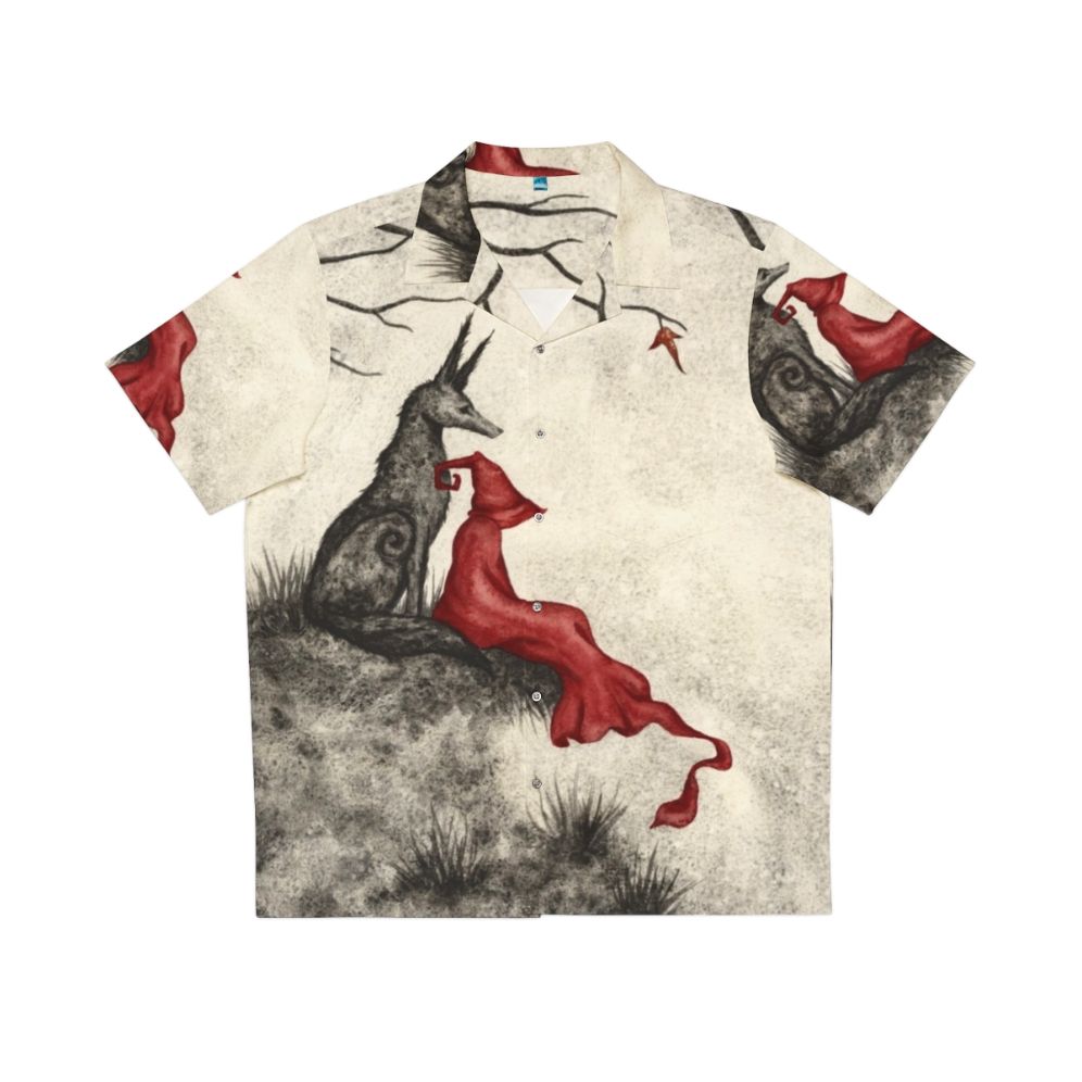 Last Leaf Hawaiian Autumn Fantasy Shirt