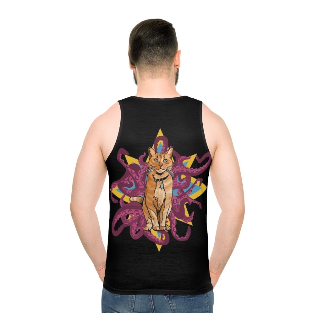 Goose Flerken Cat Tentacles Unisex Marvel Tank Top - men back