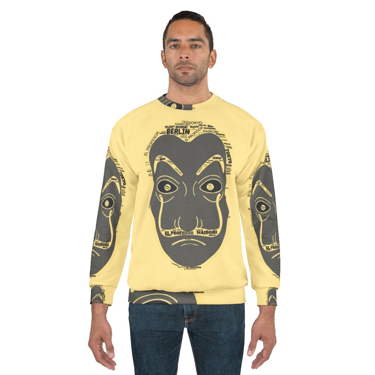 Money Heist Dali Mask Sweatshirt - men