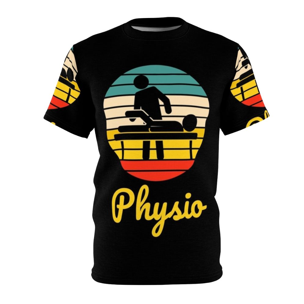 Retro Physio Physiotherapist T-shirt with vintage-inspired design