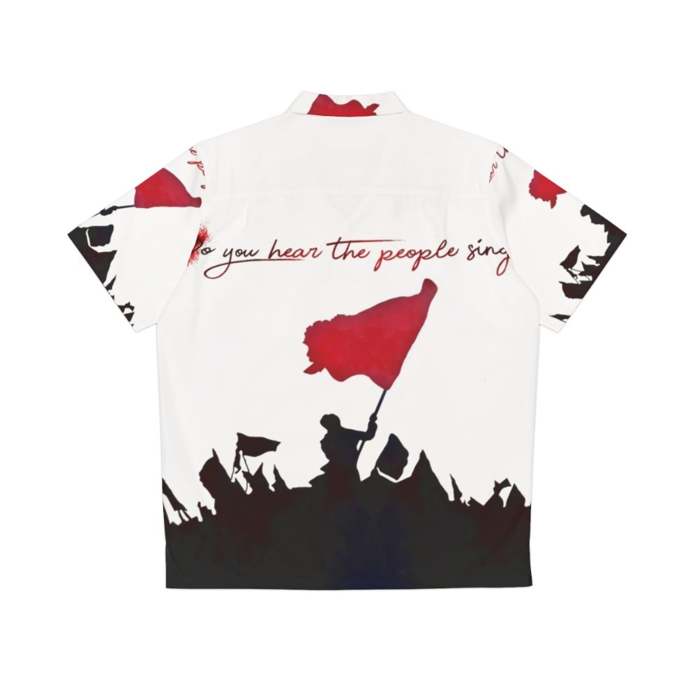 Les Miserables "Do You Hear The People Sing" Hawaiian Shirt - Back