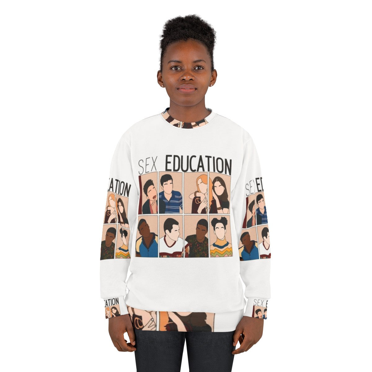 Sex Education Netflix TV Show Cast Sweatshirt - women