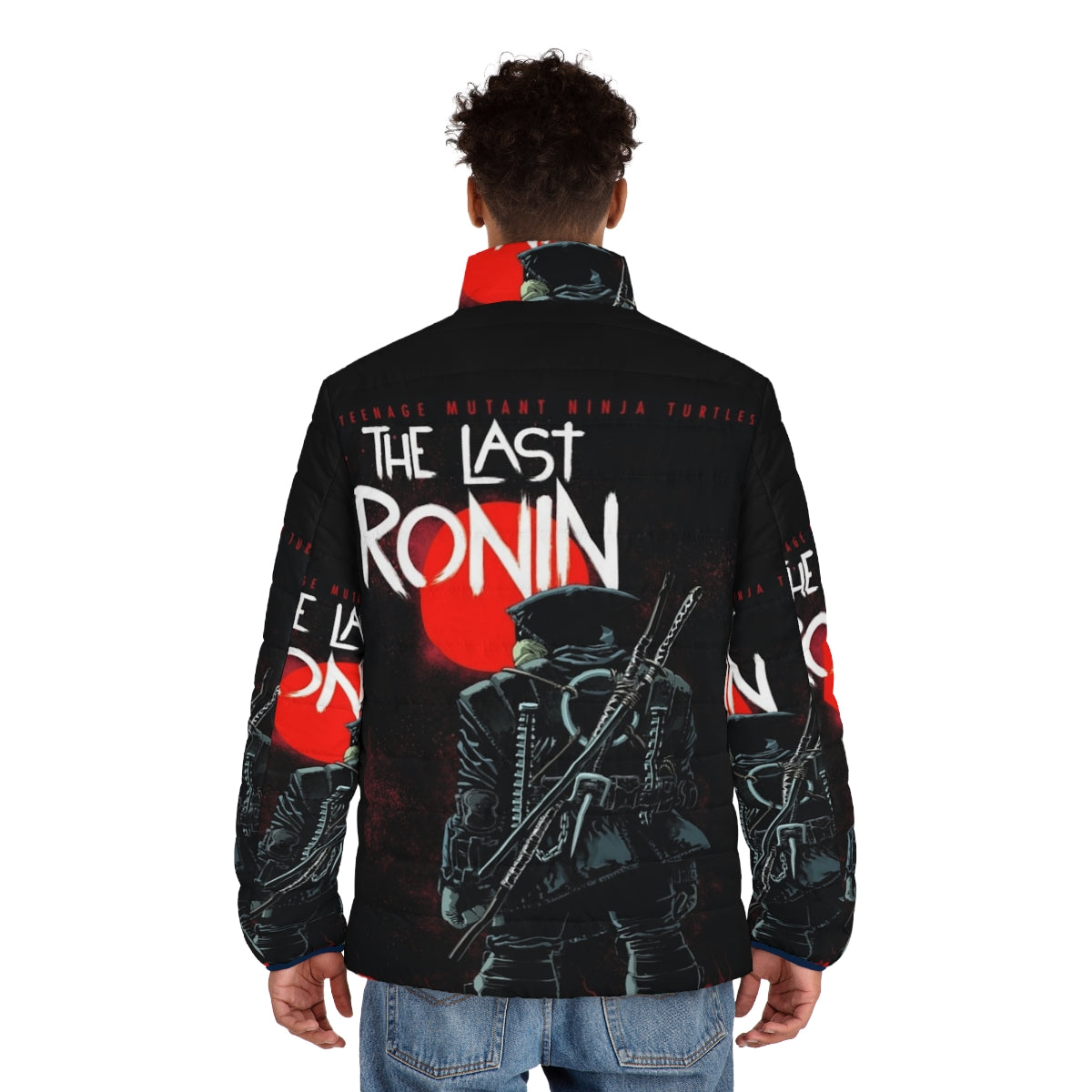 Last Ronin Puffer Jacket featuring Teenage Mutant Ninja Turtles design - men back