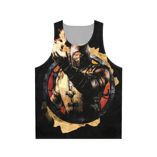 Scorpion Mortal Kombat Unisex Gaming Tank Top