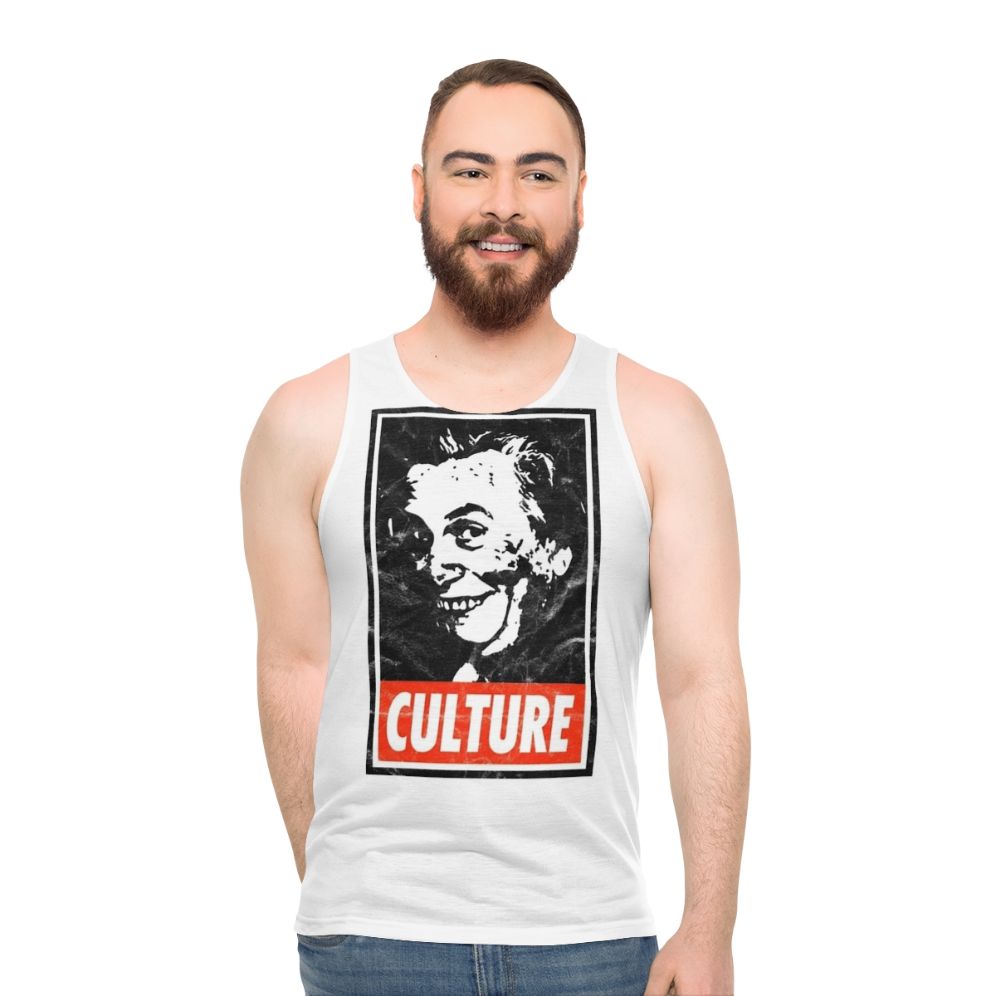 Sir Les Culture Distressed Unisex Tank Top - men