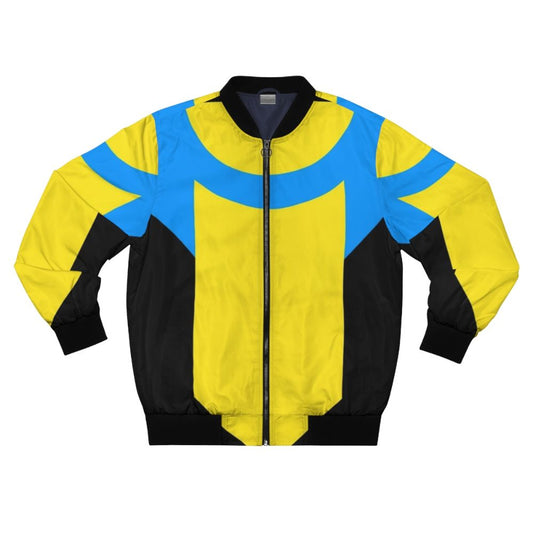 Invincible Suit Superhero Bomber Jacket with Viltrumite Design