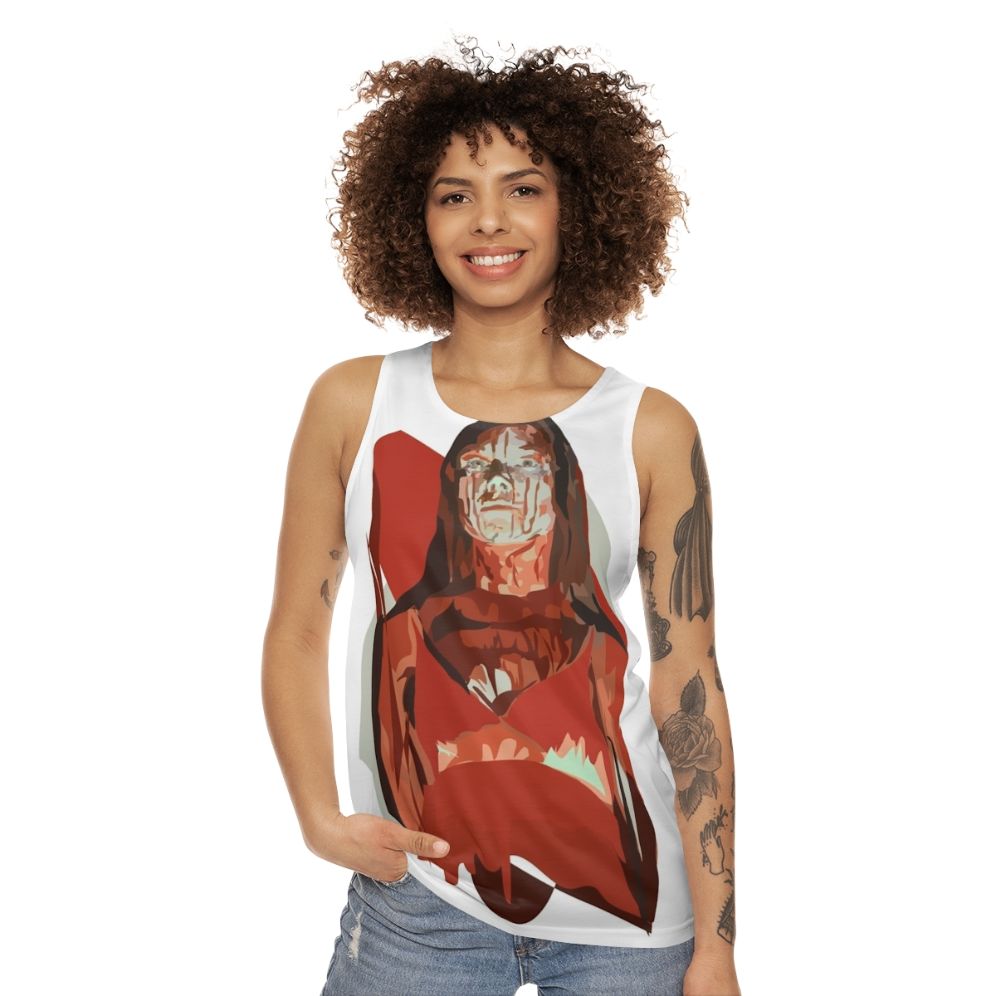 Carrie White horror cult classic 70s unisex tank top - women