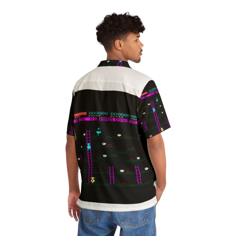 Chuckie Egg Amstrad CPC Hawaiian Shirt - People Back