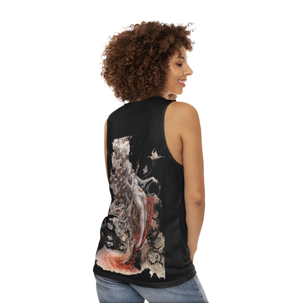 Castlevania Series Unisex Gaming Tank Top - women back