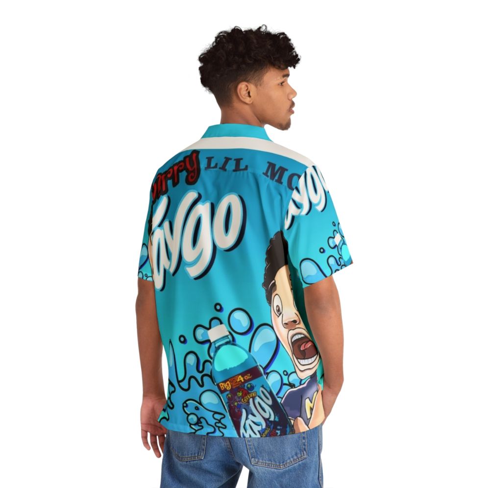 Blueberry Faygo Lil Mosey Hawaiian Shirt - People Back