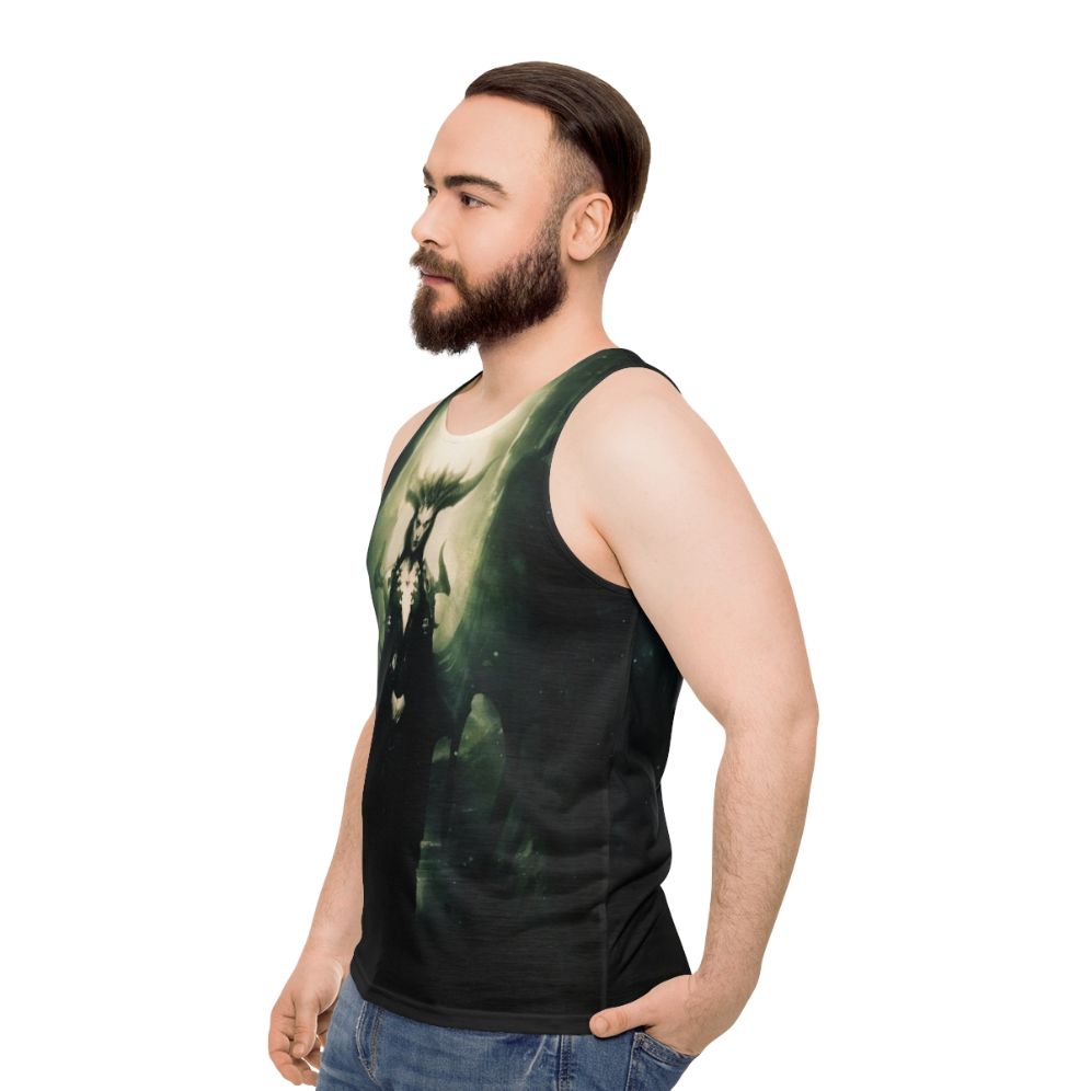 Diablo 4 Booooom Unisex Tank Top - men side