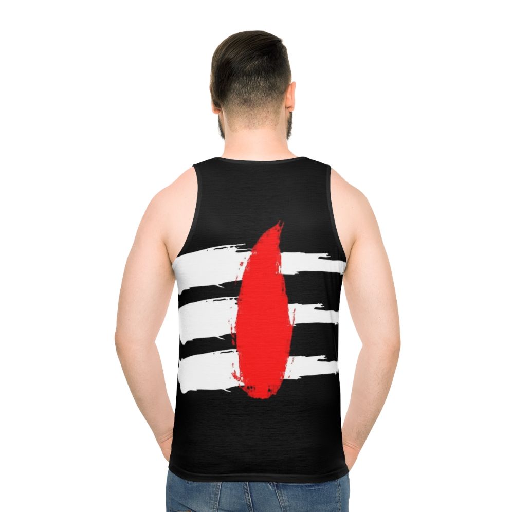 Shiva Inspired Unisex Tank Top - men back