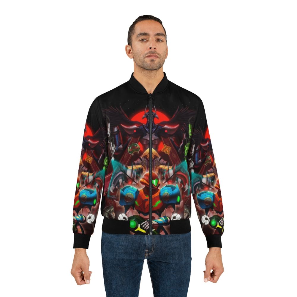 Metroid Dread Samus Aran Bomber Jacket - Lifestyle