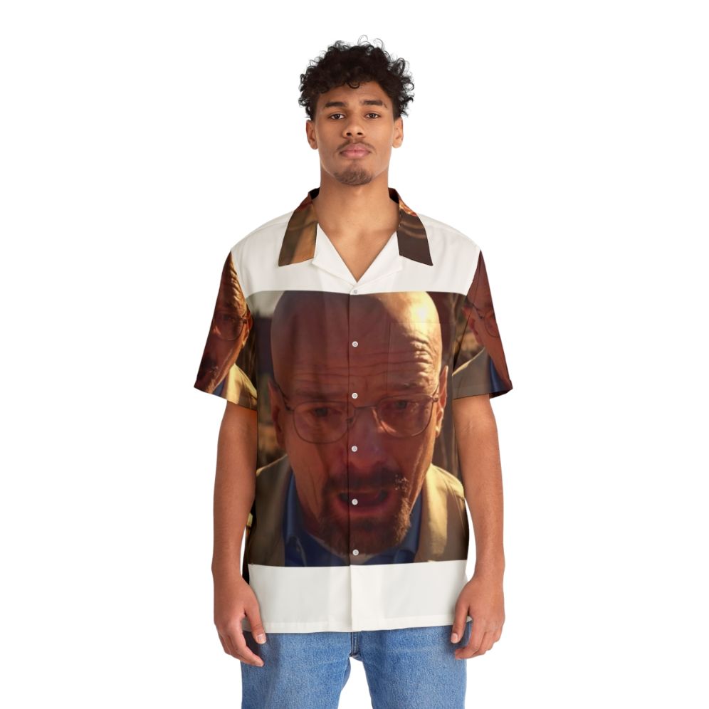 Breaking Bad Walter White Meme Hawaiian Shirt Design - People Front