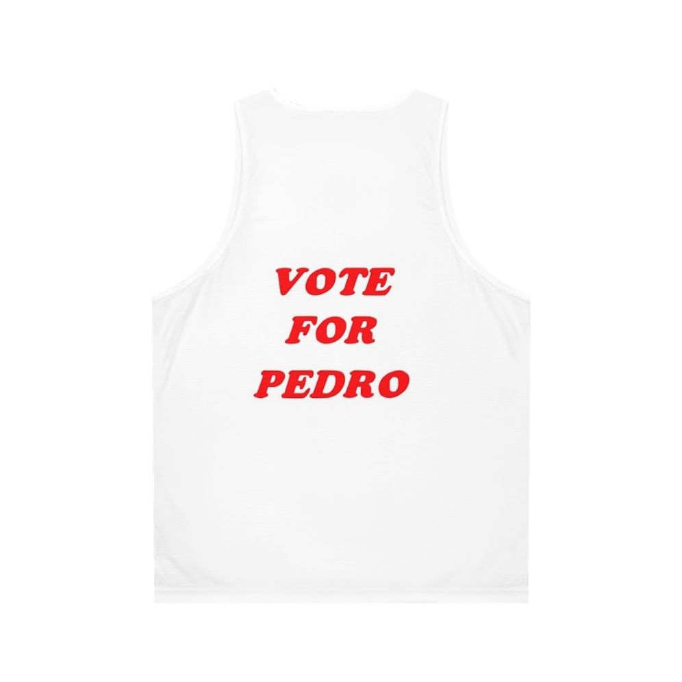 Vote for Pedro Unisex Tank Top - Back