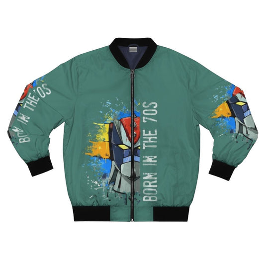 Ufo Robot Goldrake Anime Inspired Bomber Jacket