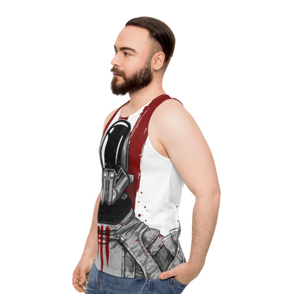 Dune Sardaukar Imperial Soldier Unisex Tank Top - men side