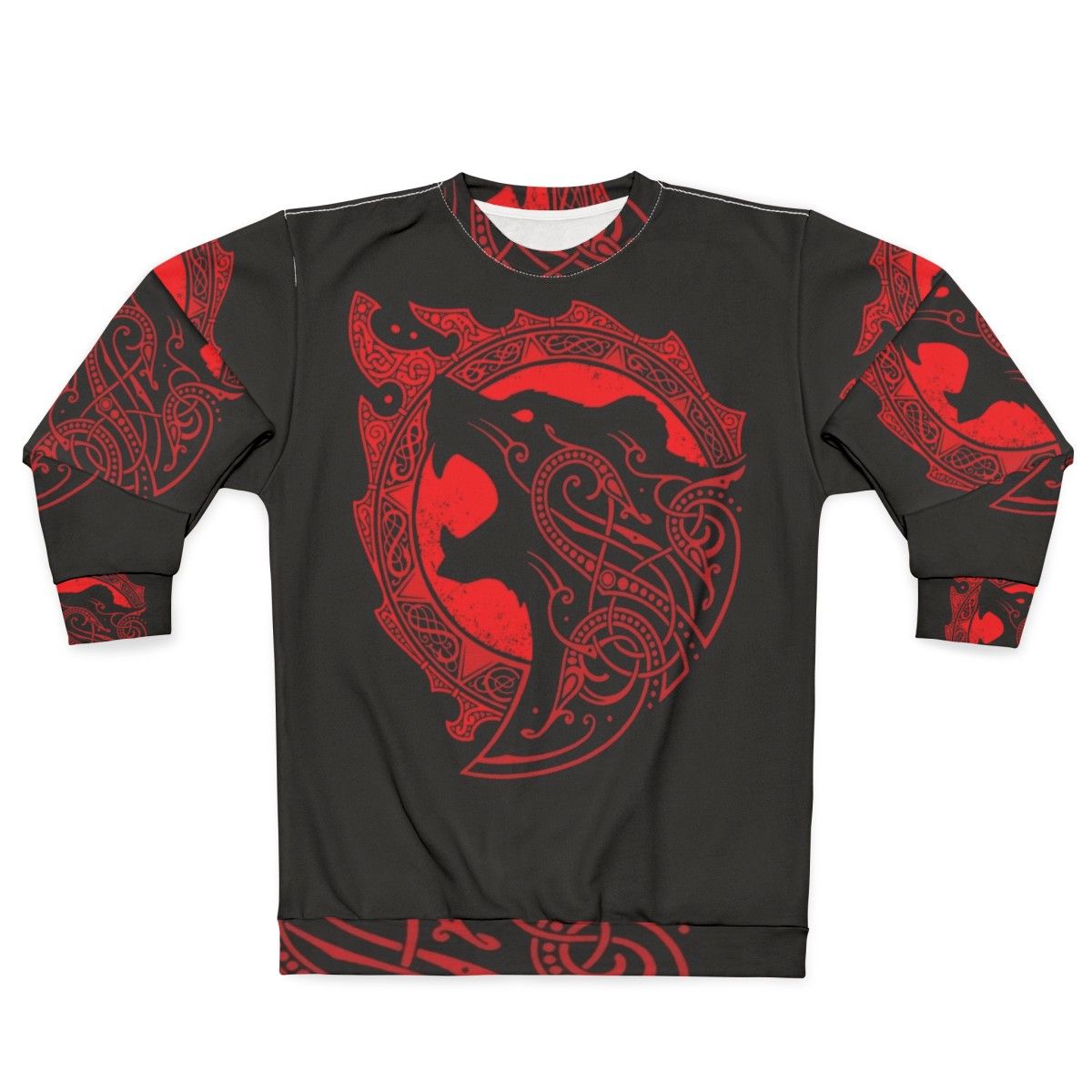 Berserker Rage Viking Sweatshirt with Angry Bear Design