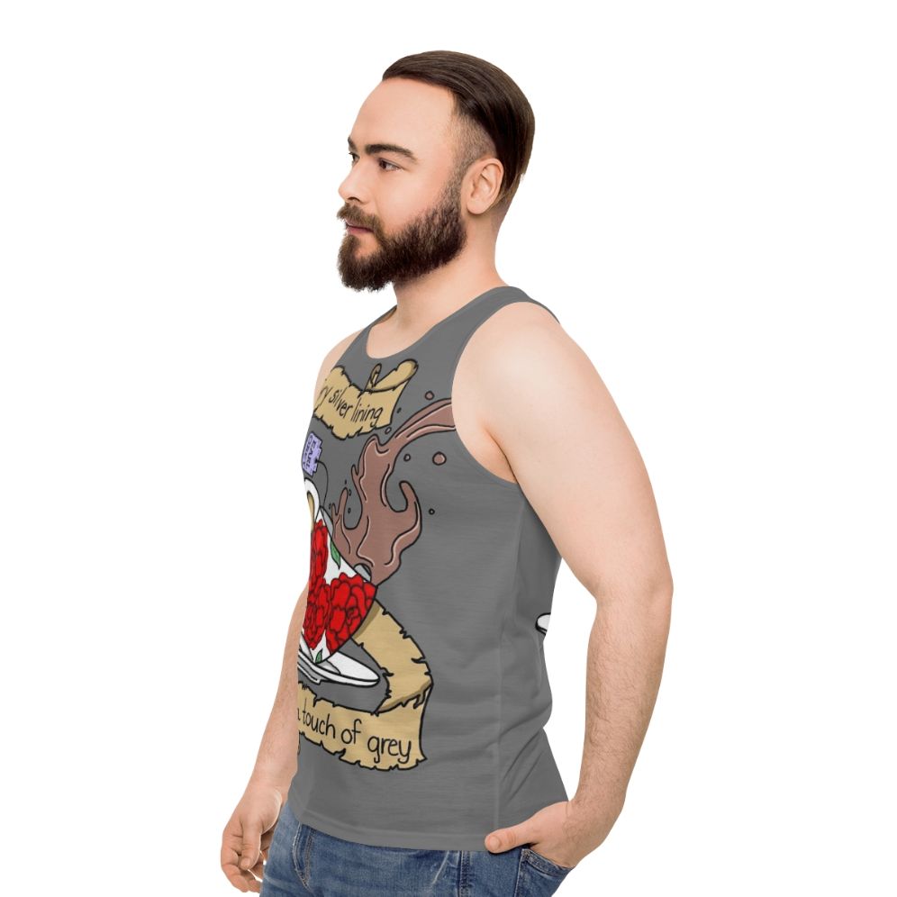 Unisex 'Touch of Grey' Music Inspired Tank Top - men side