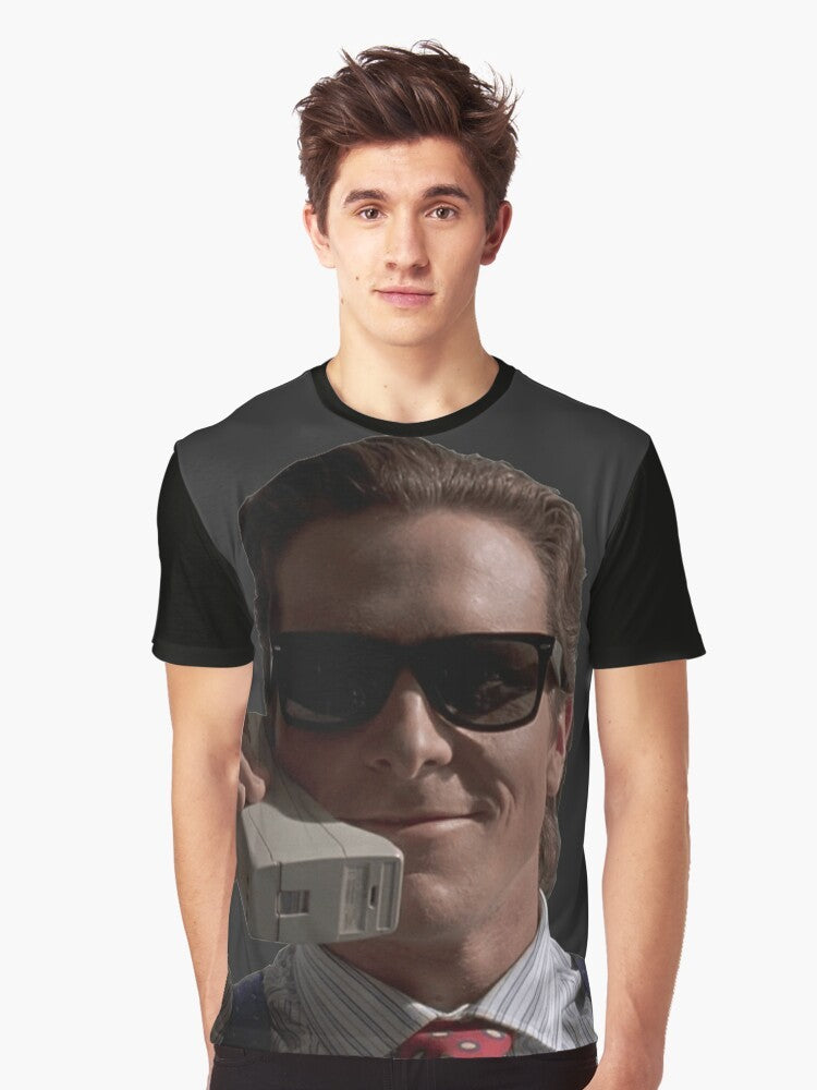 American Psycho Patrick Bateman Graphic T-Shirt - Men