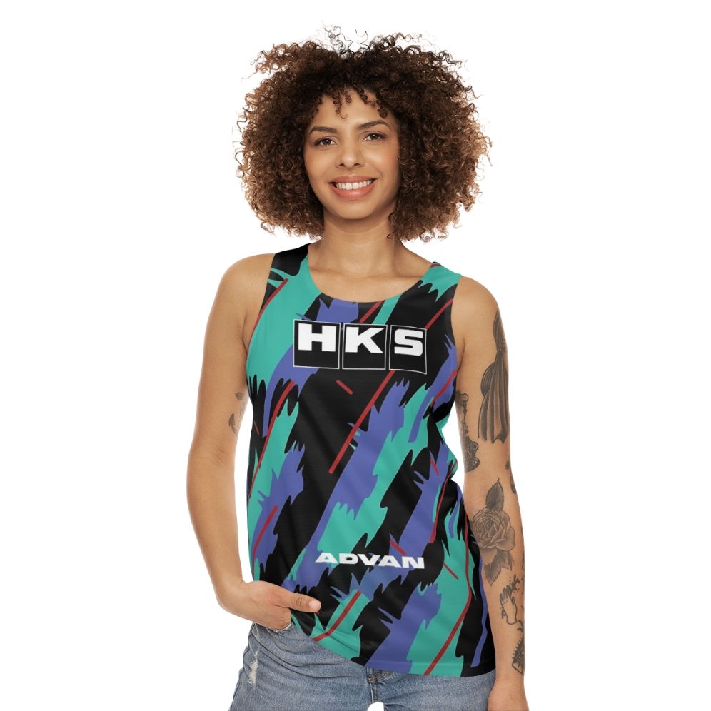 HKS Advan JDM Unisex Tank Top - women