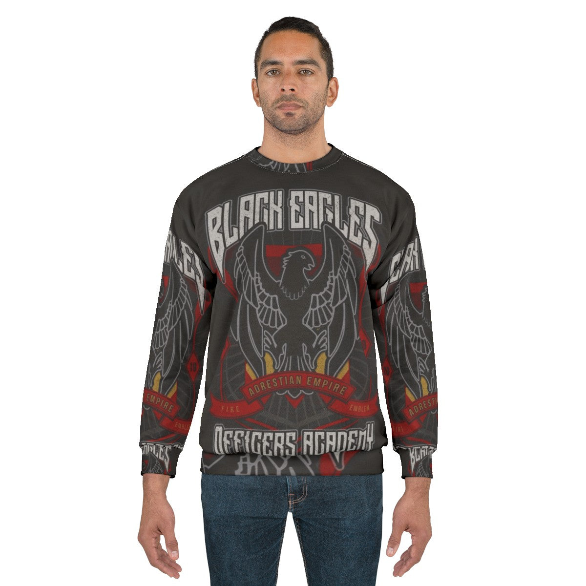 Black Eagles Crest Sweatshirt - men