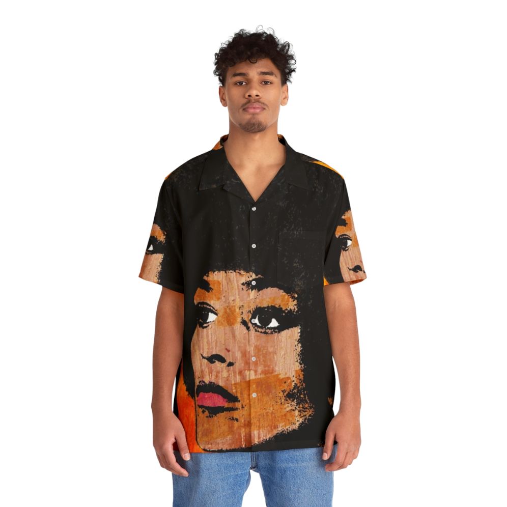 Angela Davis Color Hawaiian Shirt - Lifestyle