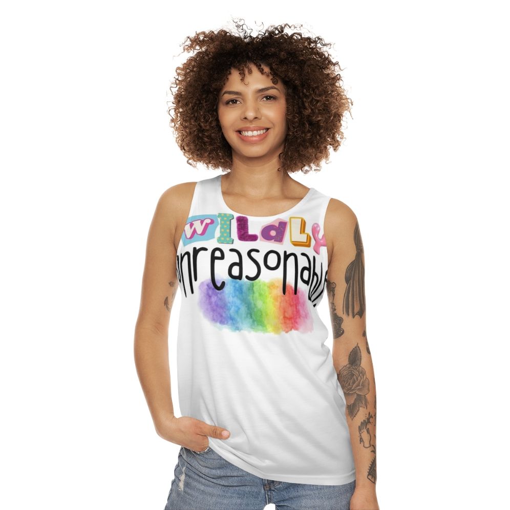 Unisex LGBTQ+ pride tank top - women