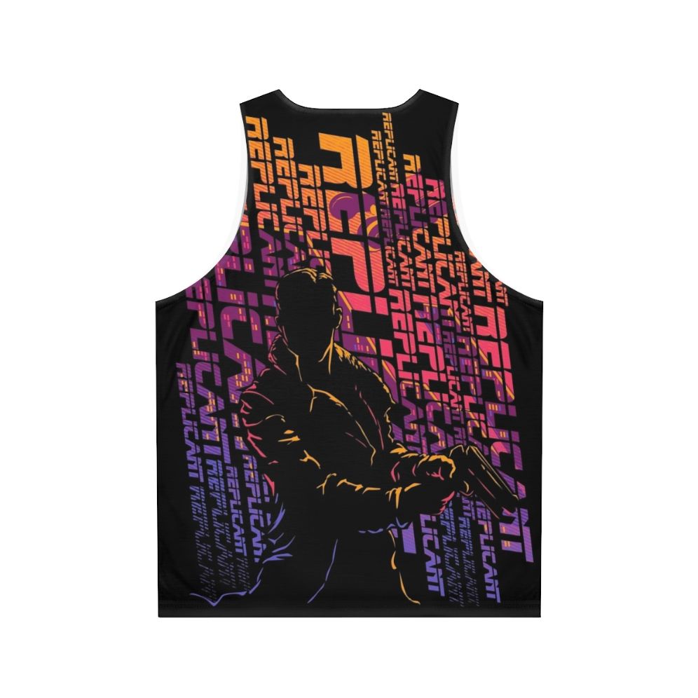 Blade Runner Inspired Unisex Tank Top - Back