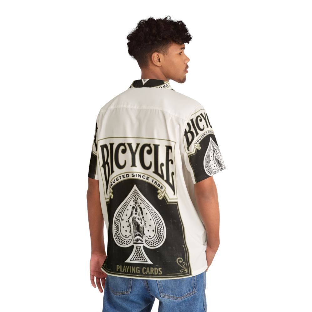 Bicycle Playing Cards Hawaiian Shirt - People Back