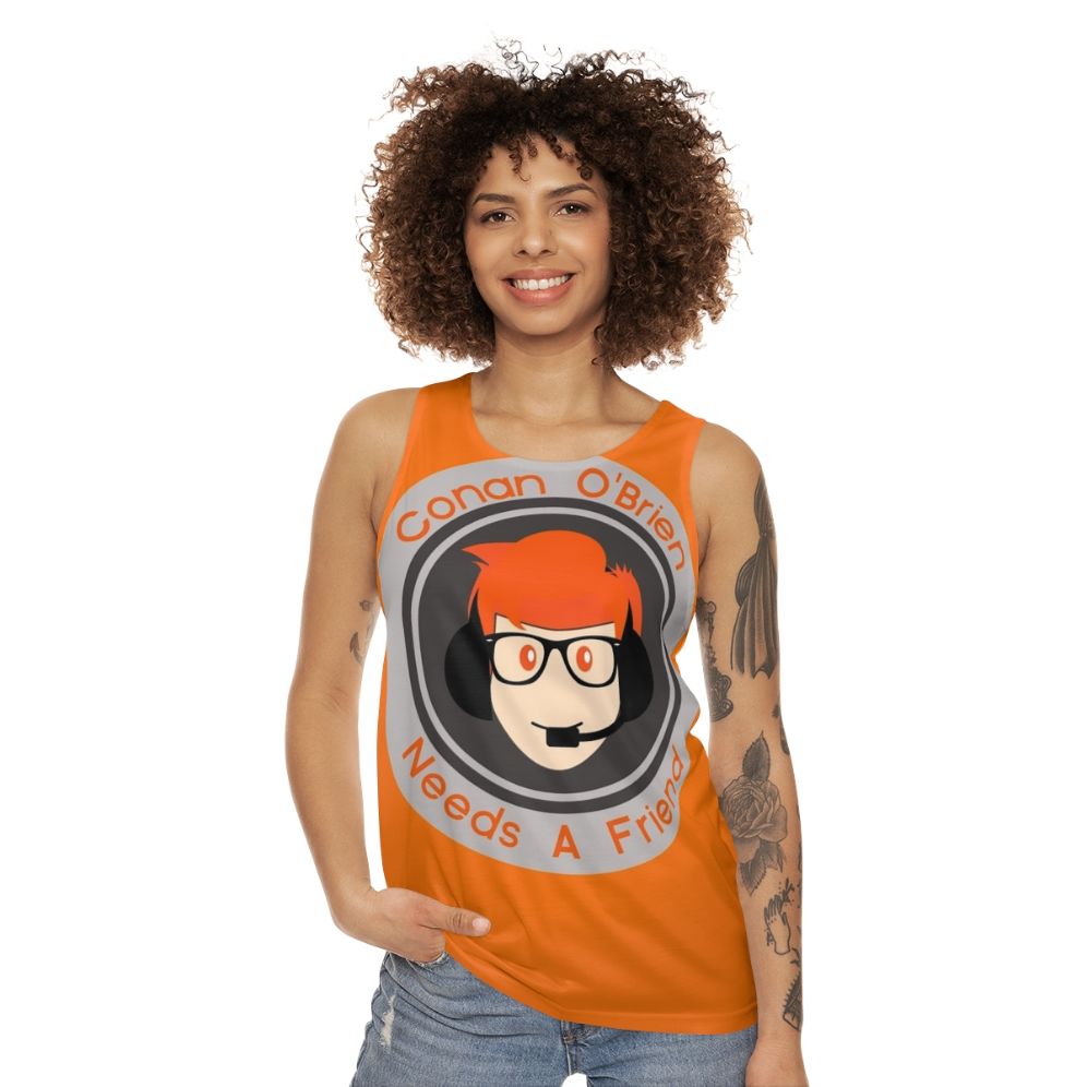 Conan O'Brien Needs a Friend Team Coco Unisex Tank Top - women