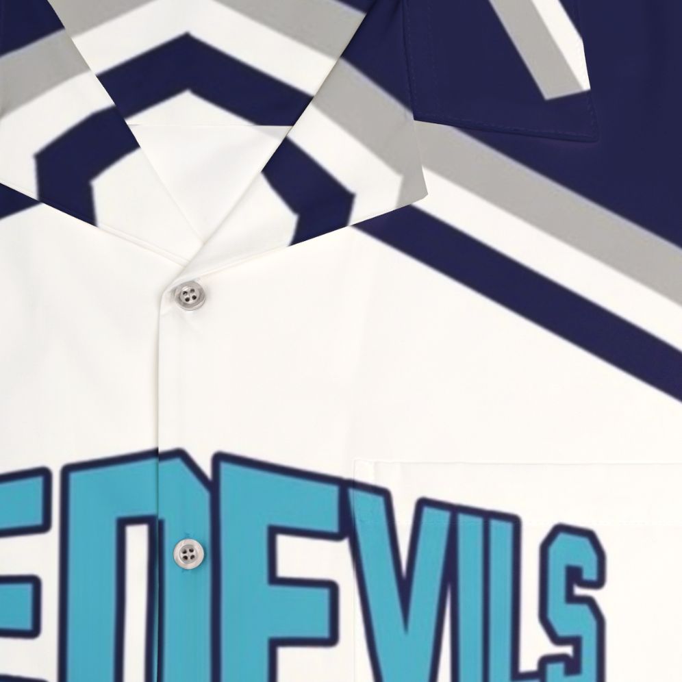 Blue Devils Wynonna Earp Cheerleading Hawaiian Shirt - Detail