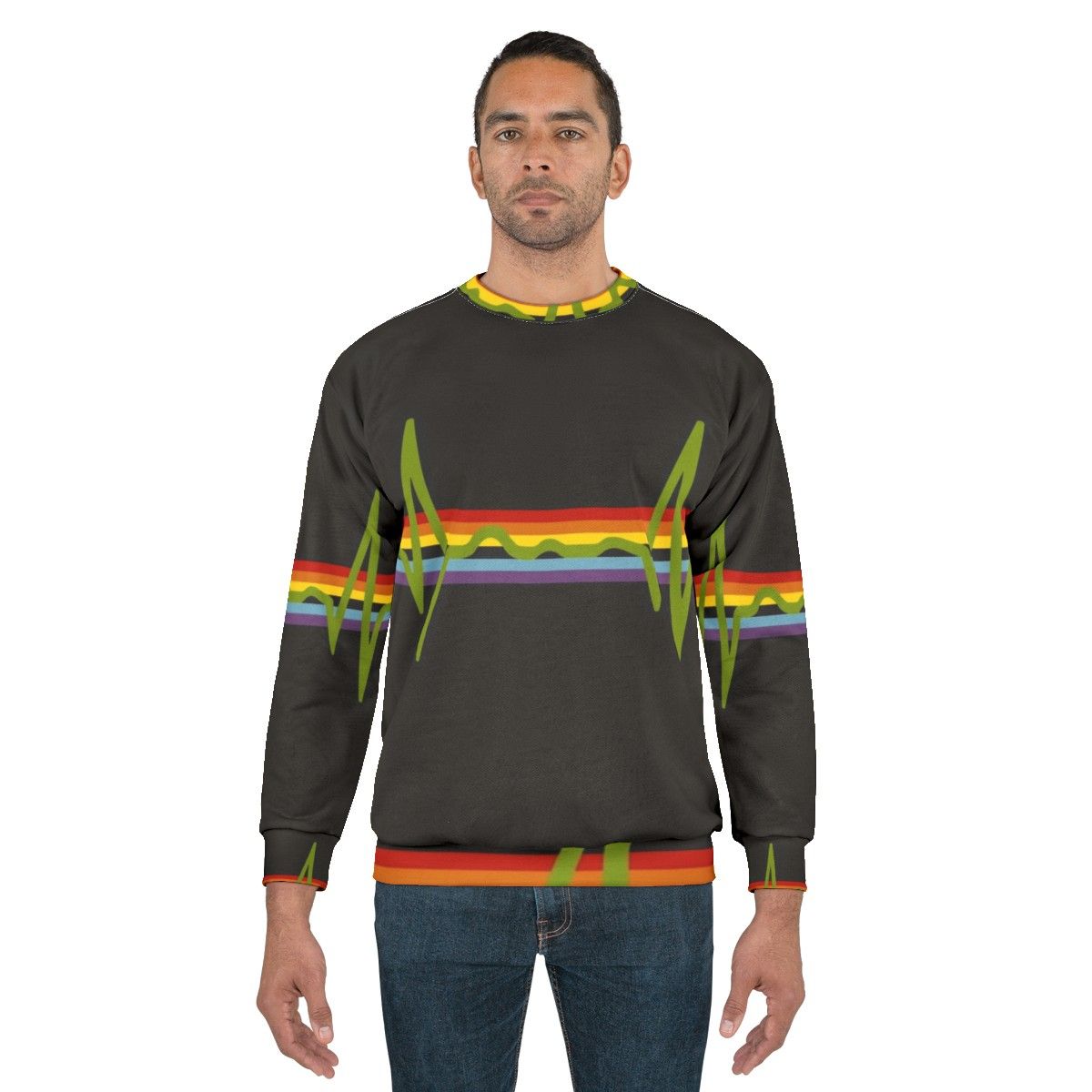 Dark Side of the Moon Gatefold Design Sweatshirt - men