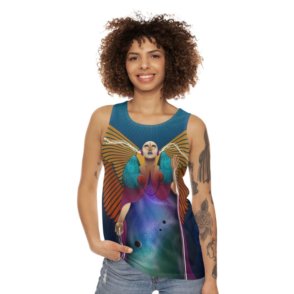 Tarot Major Arcana Temperance Unisex Tank Top - women