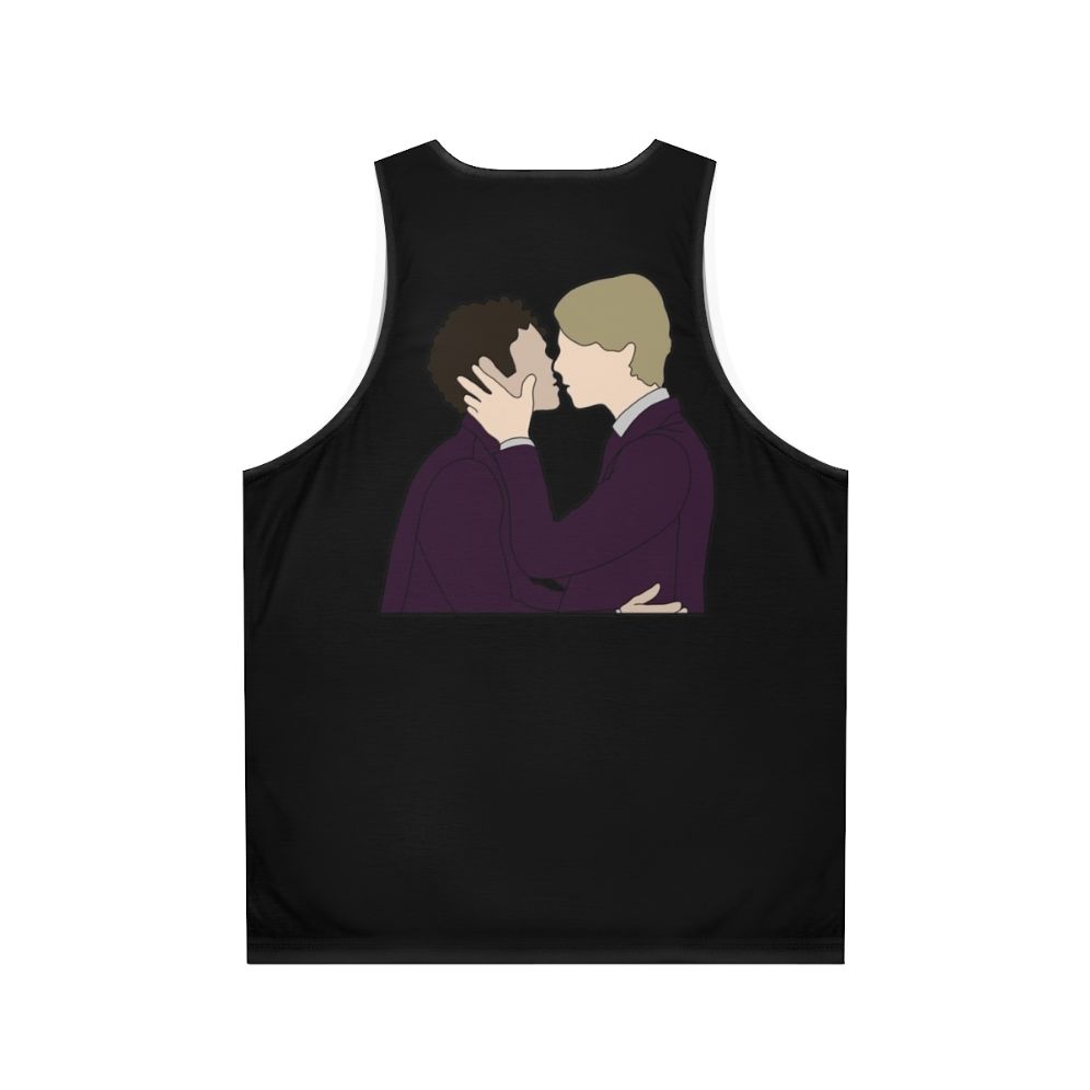 Wilhelm Simon Young Royals Netflix Gay Couple Unisex Tank Top - Back