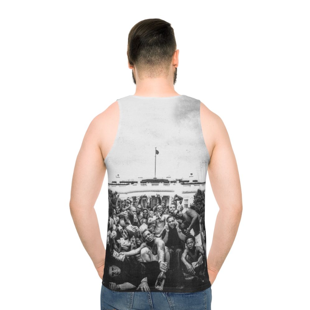 Kendrick Lamar 'To Pimp a Butterfly' unisex tank top - men back