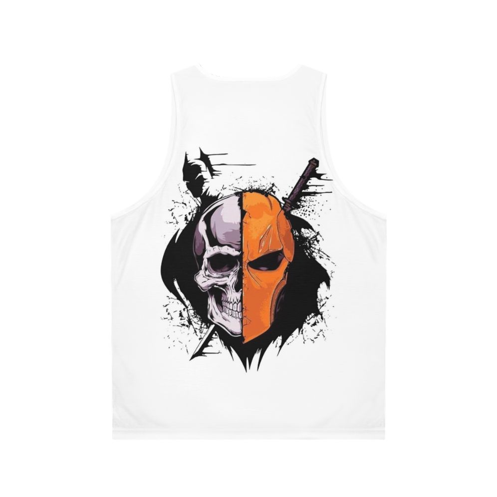 Deathstroke Superhero Unisex Tank Top - Back