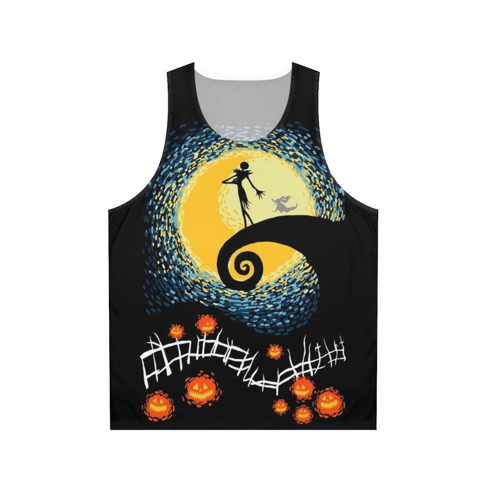 Starry Nightmare Jack Skellington Unisex Tank Top