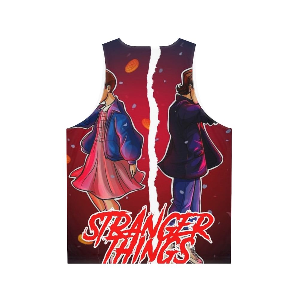 Stranger Things Fanart Unisex Tank Top - Back