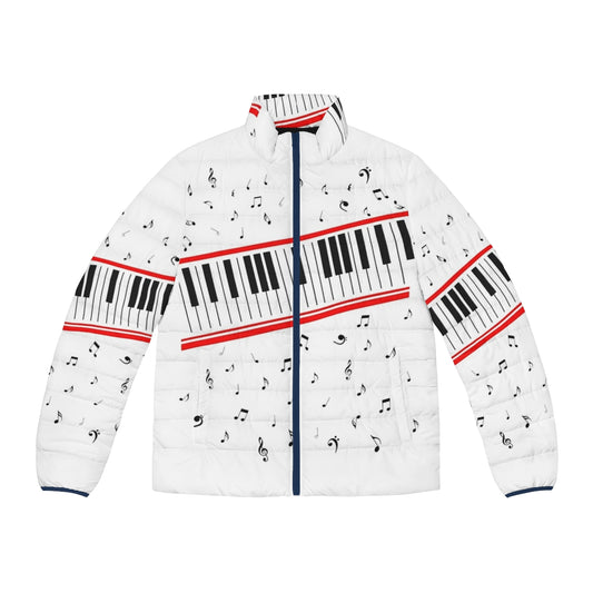 Michael Jackson "Beat It" Piano Puffer Jacket