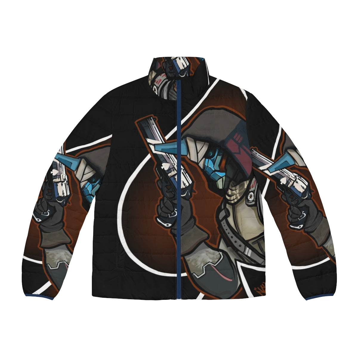 Ace of Cayde men's puffer jacket in a stylish design for cold weather