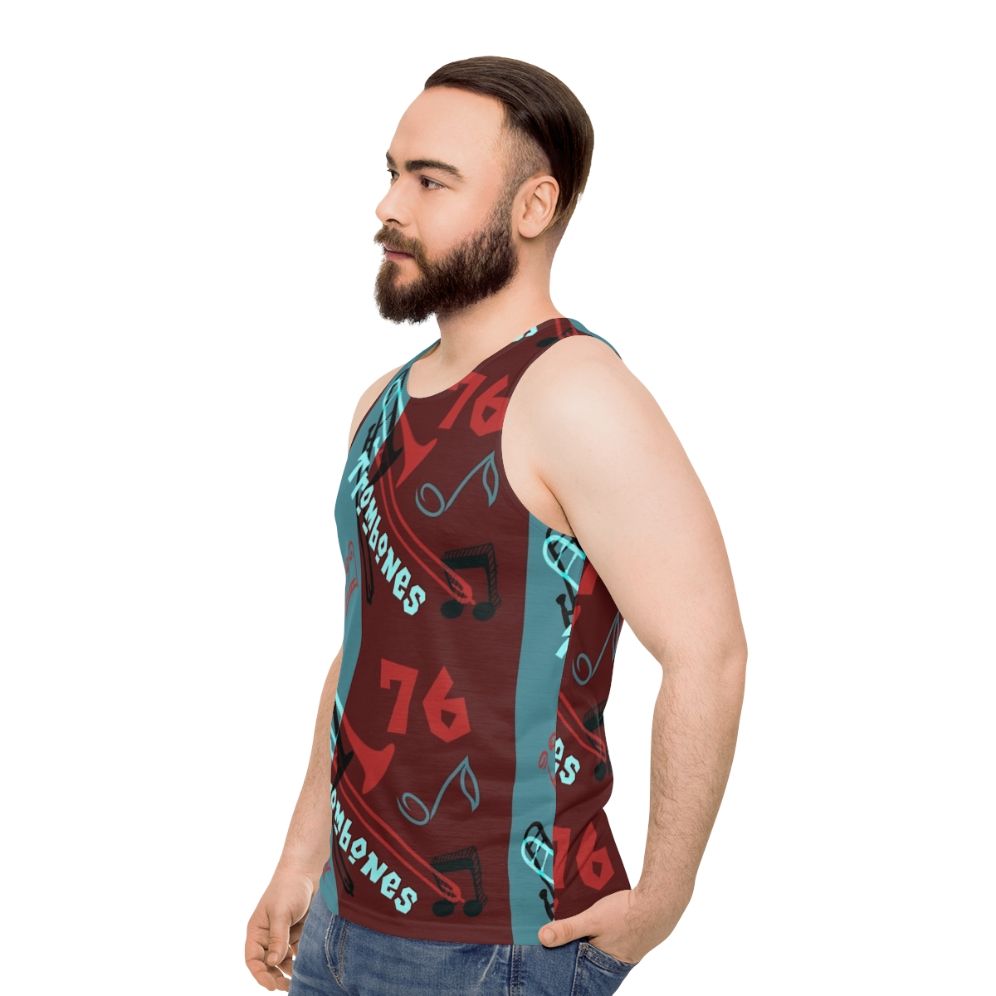 76 Trombones Unisex Tank Top - men side