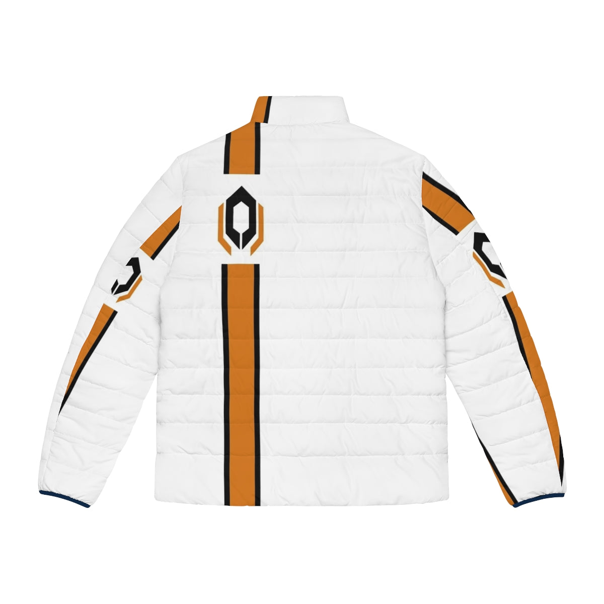 Cerberus Mass Effect Puffer Jacket with N7 and Collector insignia - Back