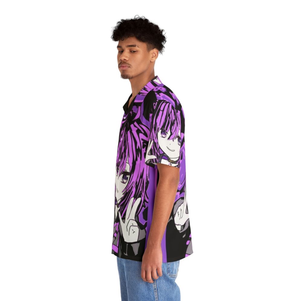 Hololive Gamers Nekomata Okayu Anime Hawaiian Shirt - People Left