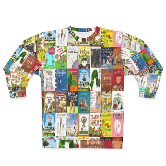 Children's book cover print sweatshirt