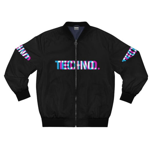 Techno Bomber Jacket - Perfect for Raves, Parties, and Electronic Music Festivals